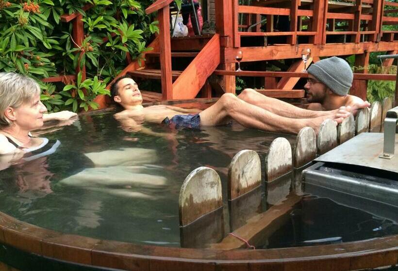 膳宿费 Cabaña Oregón Con Hot Tub Exclusivo Cerca De Termas Y Lago