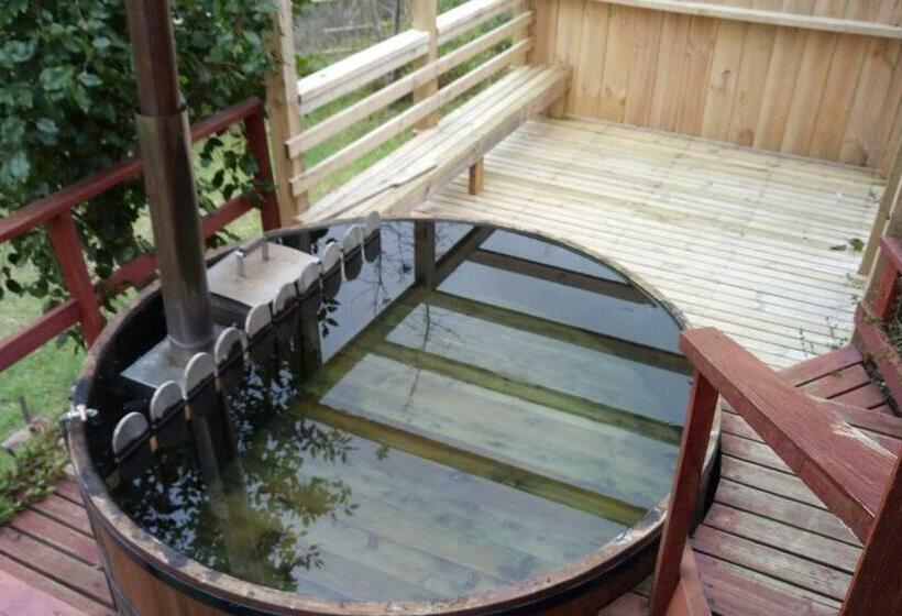 膳宿费 Cabaña Oregón Con Hot Tub Exclusivo Cerca De Termas Y Lago