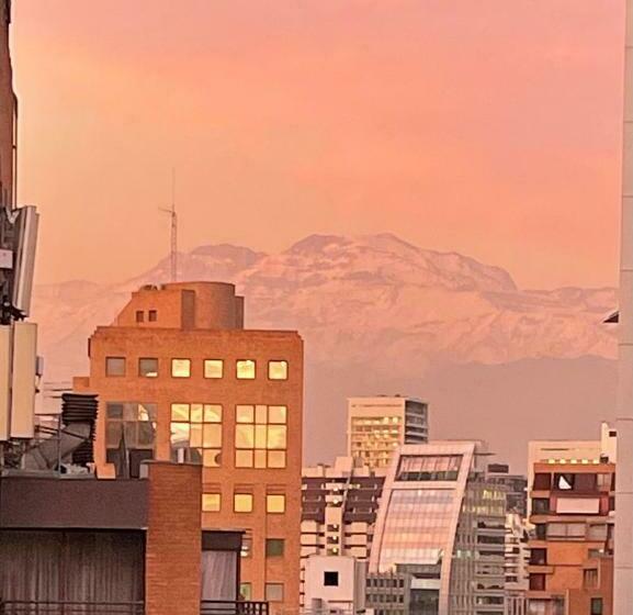 Apartament Condo Amueblado, Encomenderos 200 El Golf, Las Condes Santiago Con Vista Al Costanera Cen