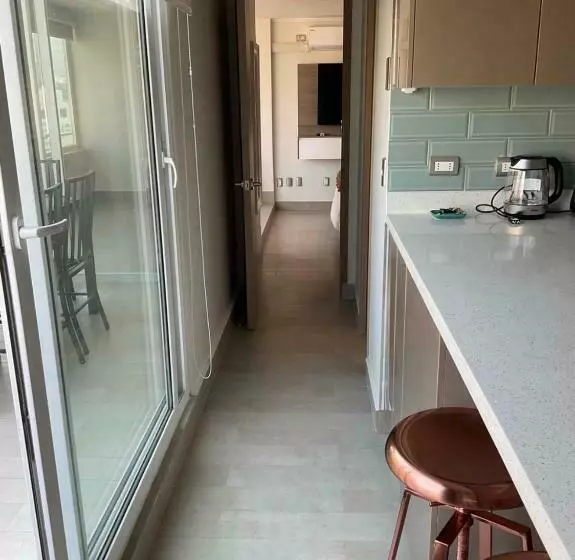 Apartament Condo Amueblado, Encomenderos 200 El Golf, Las Condes Santiago Con Vista Al Costanera Cen