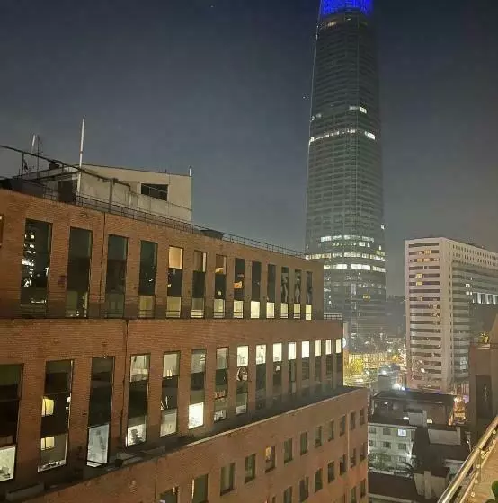 Apartament Condo Amueblado, Encomenderos 200 El Golf, Las Condes Santiago Con Vista Al Costanera Cen