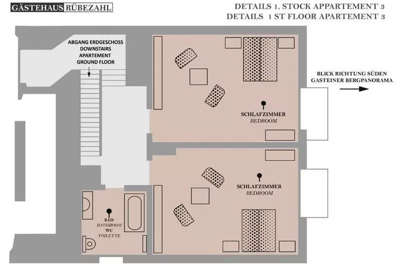 ホテル Gästehaus Rübezahl