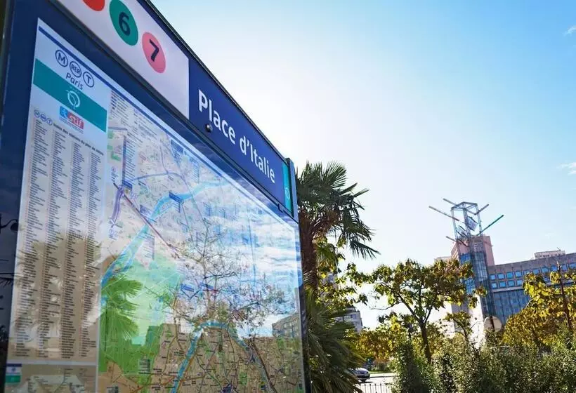 هتل Hôtel De La Place Des Alpes