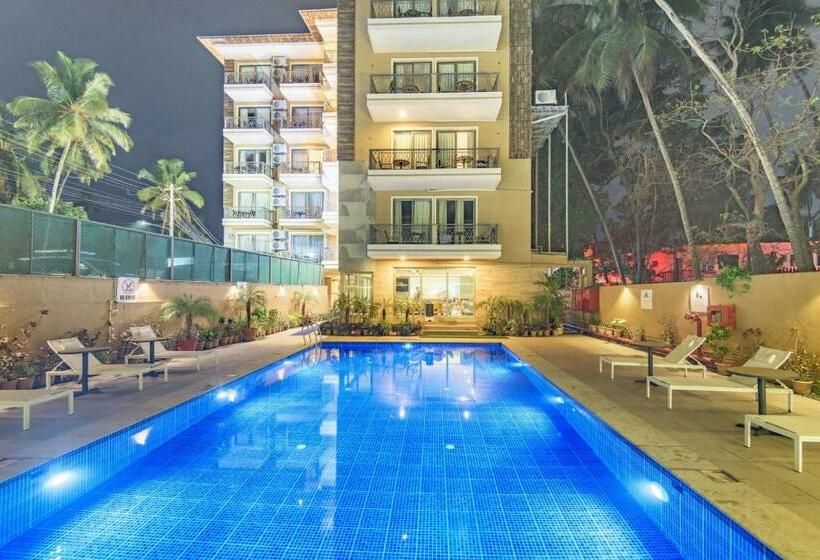 בית מלון כפרי The Fern Residency Calangute Baga, Goa