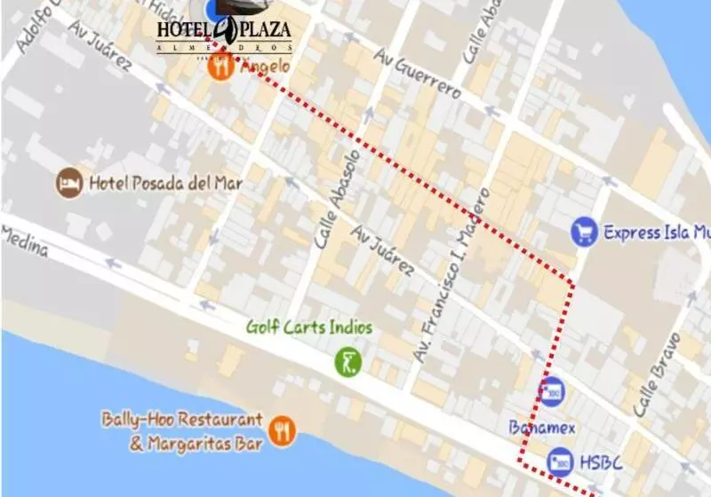 Hotel Plaza Almendros, Isla Mujeres