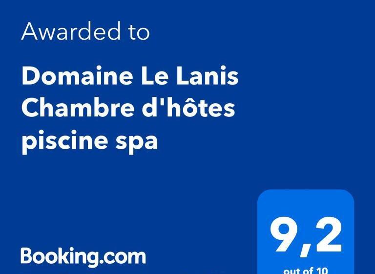 تختخواب و صبحانه Domaine Le Lanis Chambre D Hôtes Piscine Spa Sur Réservation