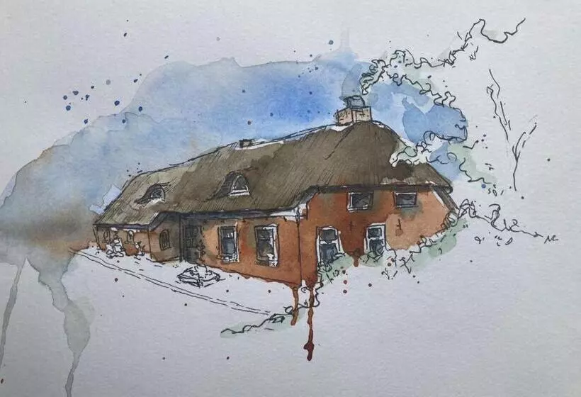 Aamiaismajoitus (B&B) Appartement Greidesicht Kollumerpomp