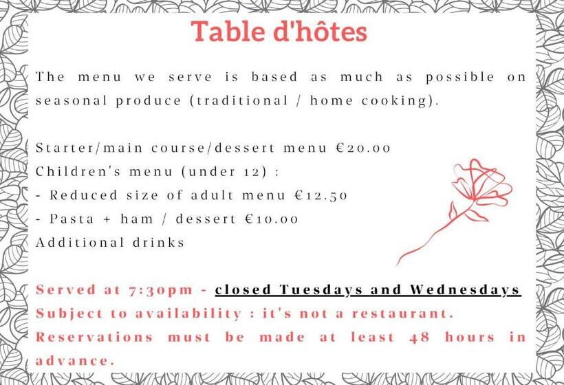 펜션 Le Relais Des Roses Chambres D Hôtes