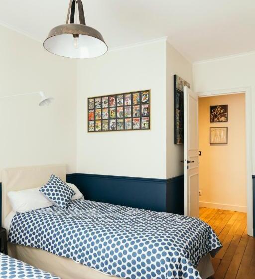 تختخواب و صبحانه Chez Pépé Merle Chambres D Hôtes Au Cœur De Paris