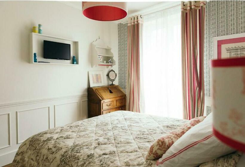 تختخواب و صبحانه Chez Pépé Merle Chambres D Hôtes Au Cœur De Paris