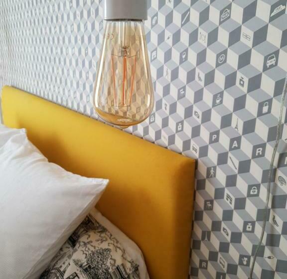 تختخواب و صبحانه Chez Pépé Merle Chambres D Hôtes Au Cœur De Paris