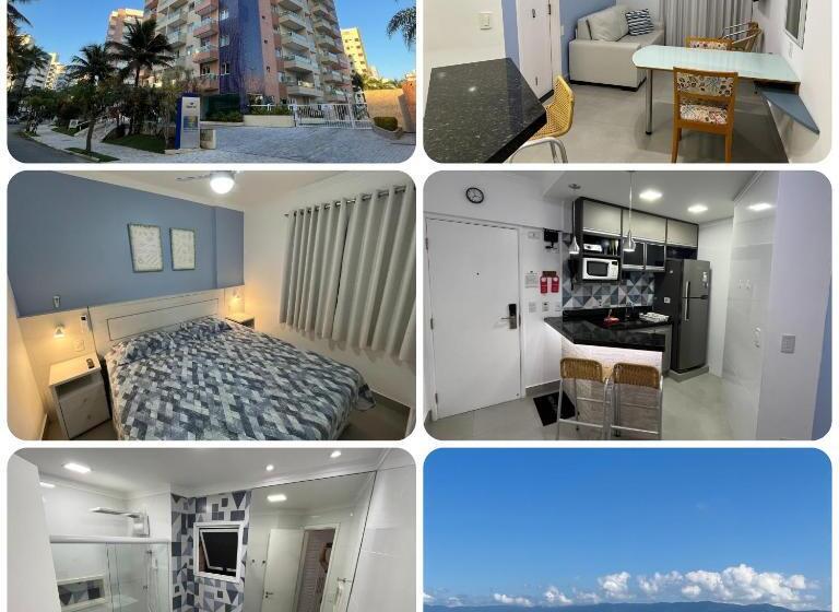 هتل Flat Riviera Com Vista Mar A 150m Da Praia !