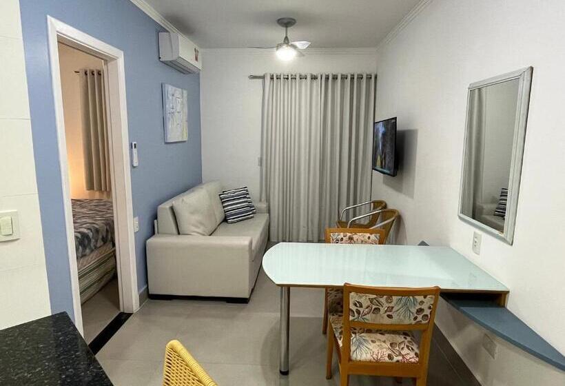 هتل Flat Riviera Com Vista Mar A 150m Da Praia !