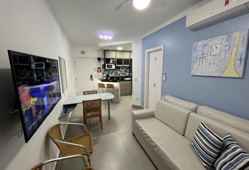 هتل Flat Riviera Com Vista Mar A 150m Da Praia !