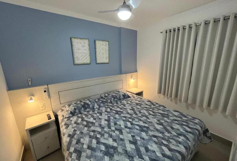 هتل Flat Riviera Com Vista Mar A 150m Da Praia !