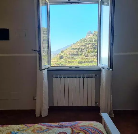 ペンション Aria Di Mare, Manarola   Camere Con Vista Mare!
