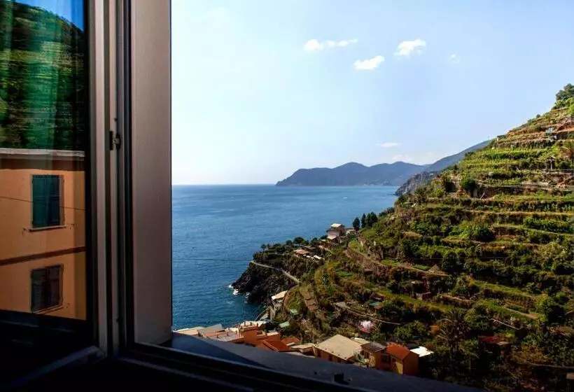 ペンション Aria Di Mare, Manarola   Camere Con Vista Mare!