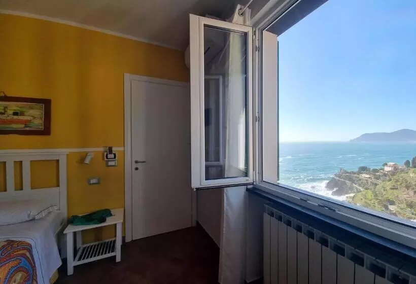 ペンション Aria Di Mare, Manarola   Camere Con Vista Mare!