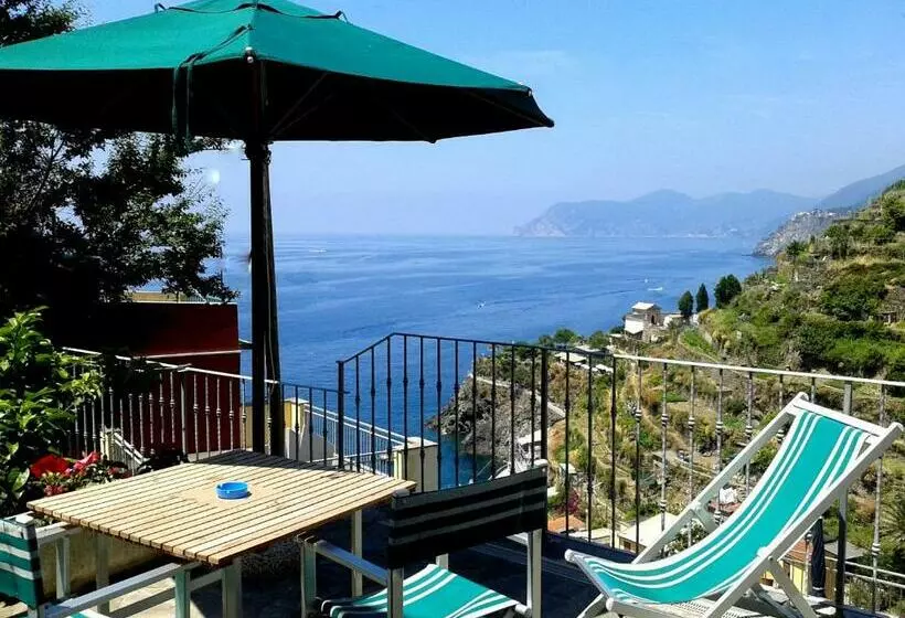 ペンション Aria Di Mare, Manarola   Camere Con Vista Mare!