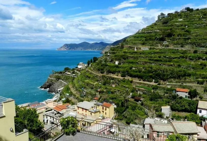ペンション Aria Di Mare, Manarola   Camere Con Vista Mare!