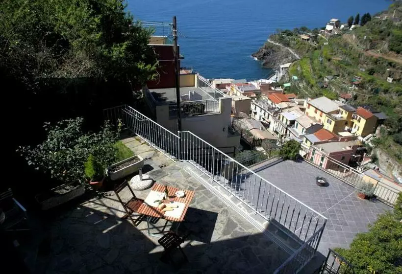 ペンション Aria Di Mare, Manarola   Camere Con Vista Mare!