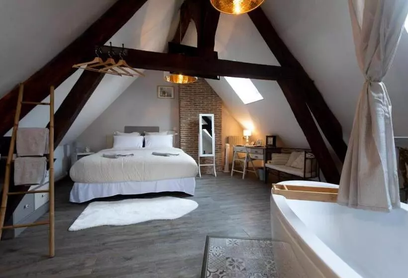 Aamiaismajoitus (B&B) La Tour Aux Grains Chambres Autonomes