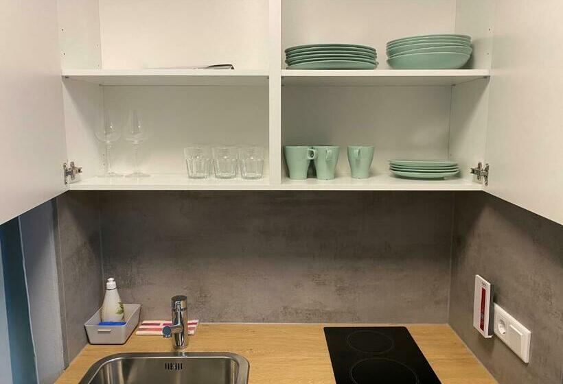 Общежитие City Studio Apartment Am Hauptbahnhof N6