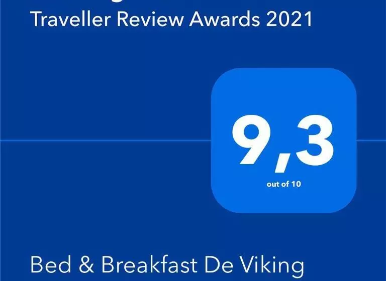 Aamiaismajoitus (B&B) Gastenverblijf De Viking