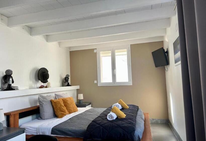 민박 Mas La Farelle Chambre D Hote,fitness & Salle De Jeux Gratuite & Spa En Supplément