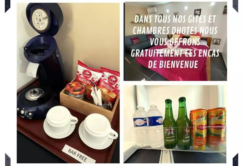 ベッドアンドブレックファースト Mas La Farelle Chambre D Hote,fitness & Salle De Jeux Gratuite & Spa En Supplément