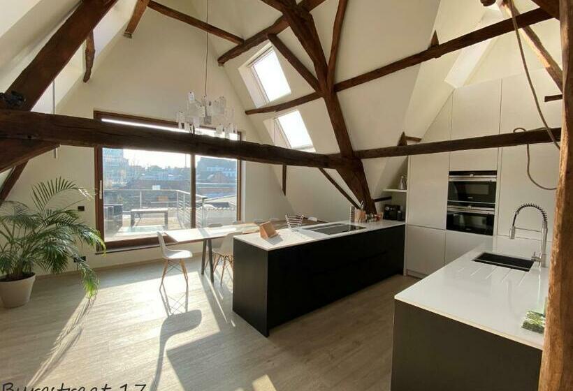 مبيت وإفطار Burgstraat 17 Apartment In Exclusive Patrician House In Medieval Ghent