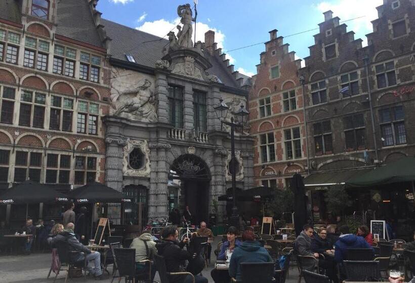 مبيت وإفطار Burgstraat 17 Apartment In Exclusive Patrician House In Medieval Ghent