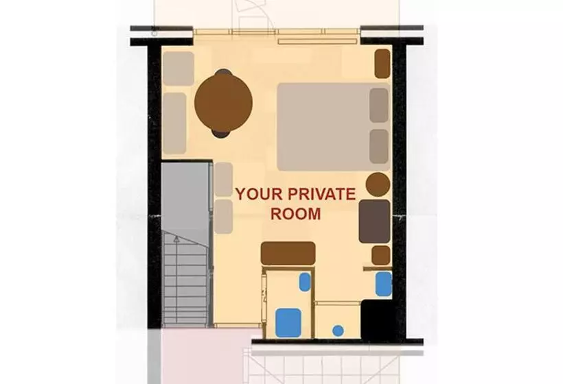 Aamiaismajoitus (B&B) Private Studio With Free Car Parking