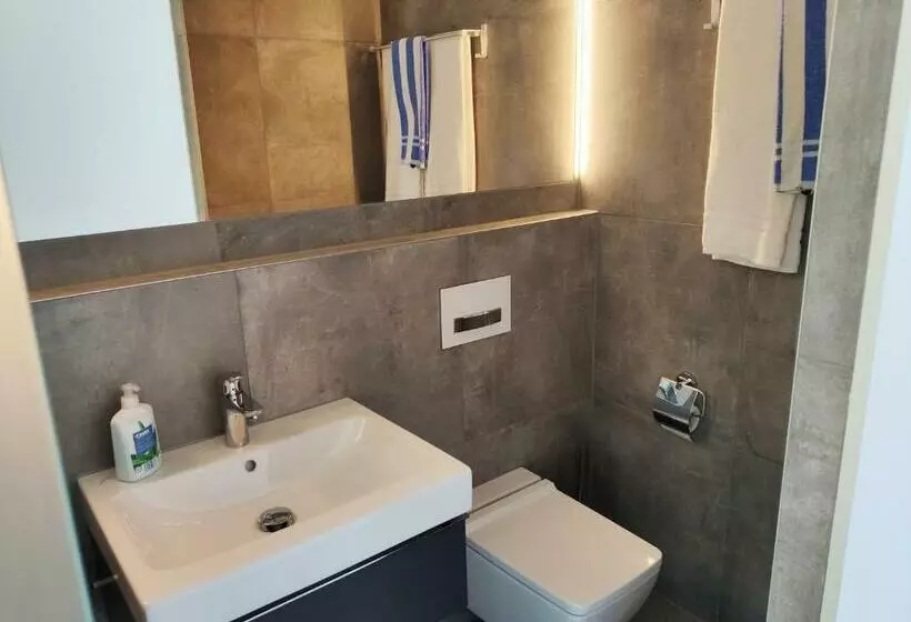 Modern Ausgebauter überseecontainer Als Tiny House