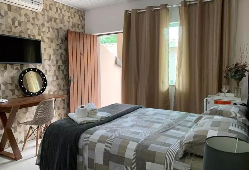 ペンション Suíte 101  Espaço Praia Aptos