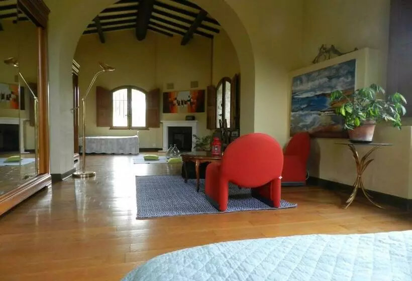 Aamiaismajoitus (B&B) Chambre Cévennes: Piscine, Lamas, Rivière