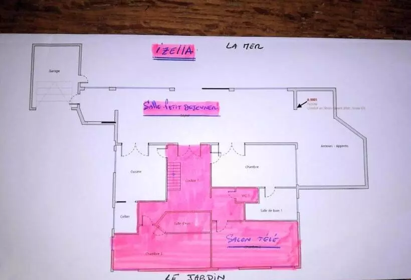 تختخواب و صبحانه Izella