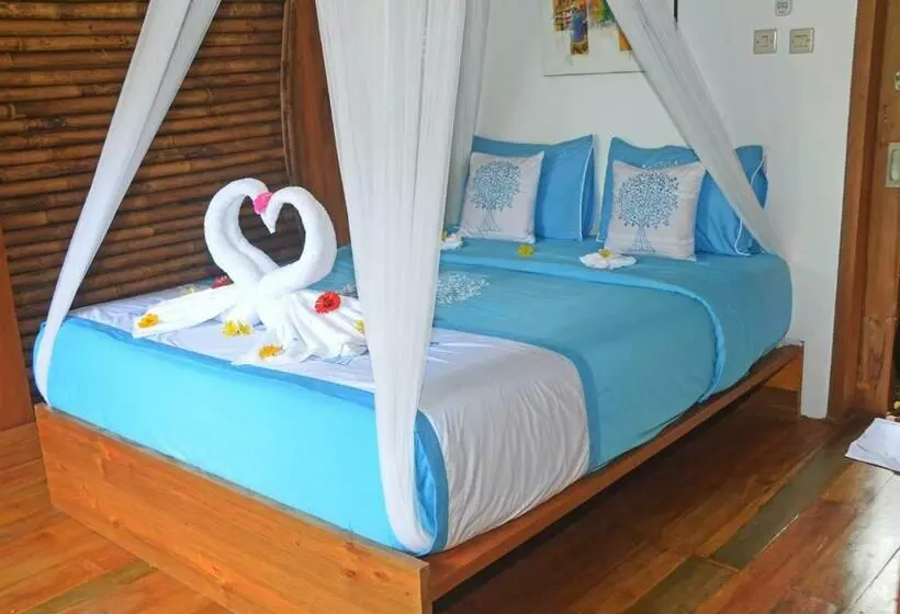 Lomakeskus Lagoona Beach Bungalows   Eco Stay