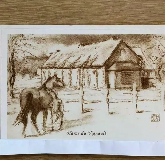 Aamiaismajoitus (B&B) Haras Du Vignault Le Bûcher