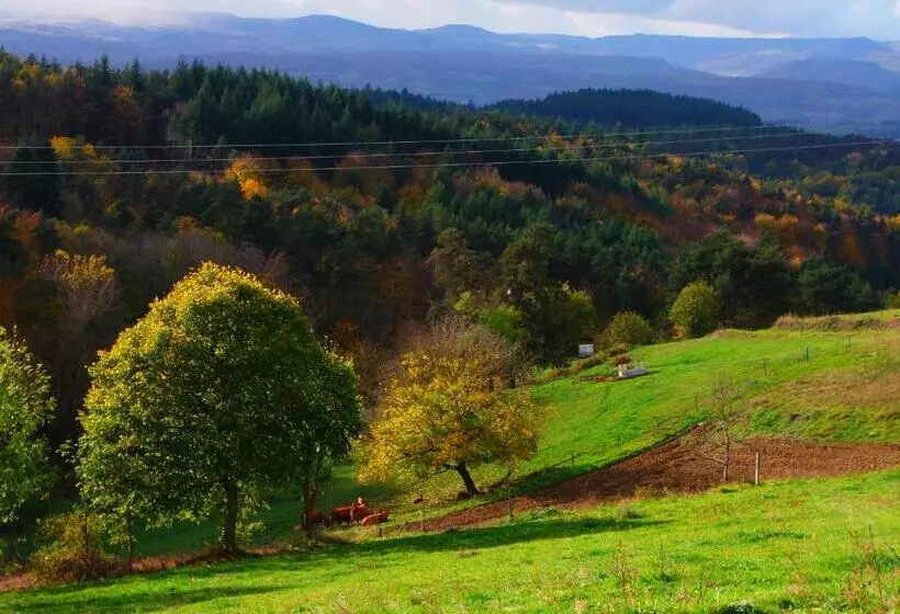 Aamiaismajoitus (B&B) Le Vallon D Armandine, Gîte écologique Auvergne
