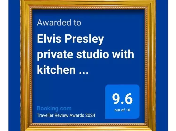 ペンション Elvis Presley Private Studio With Kitchen And Airconditioning
