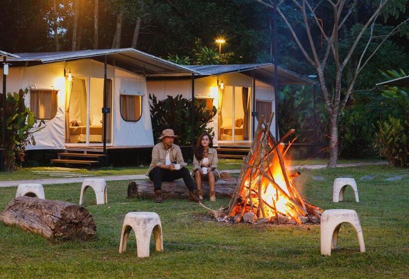 בית מלון כפרי Kachonghills Tented Resort Trang