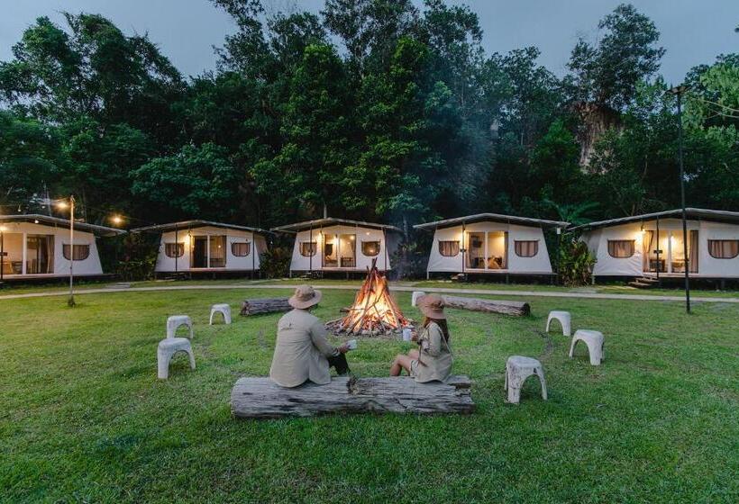 בית מלון כפרי Kachonghills Tented Resort Trang