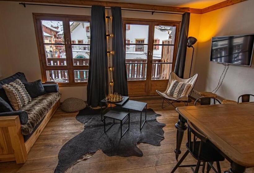 Arc 1950 Appartement Skis Aux Pieds