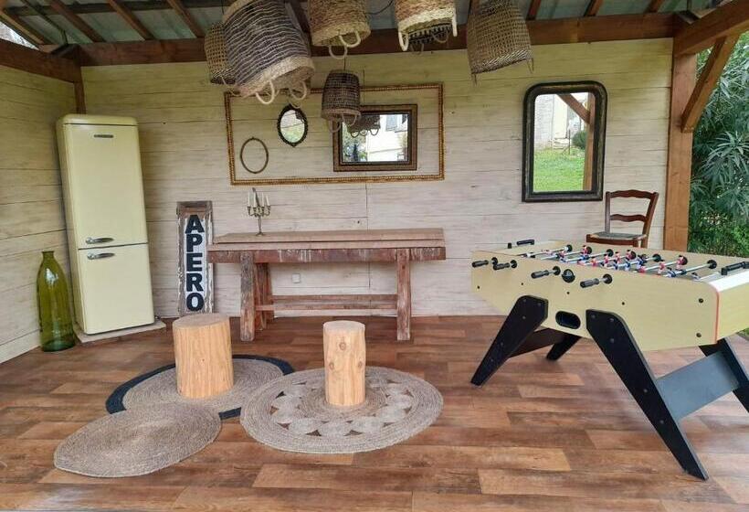 ペンション Les Pondres En Vaunage