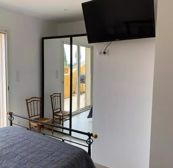 ベッドアンドブレックファースト Chambres De La Terre Blanche