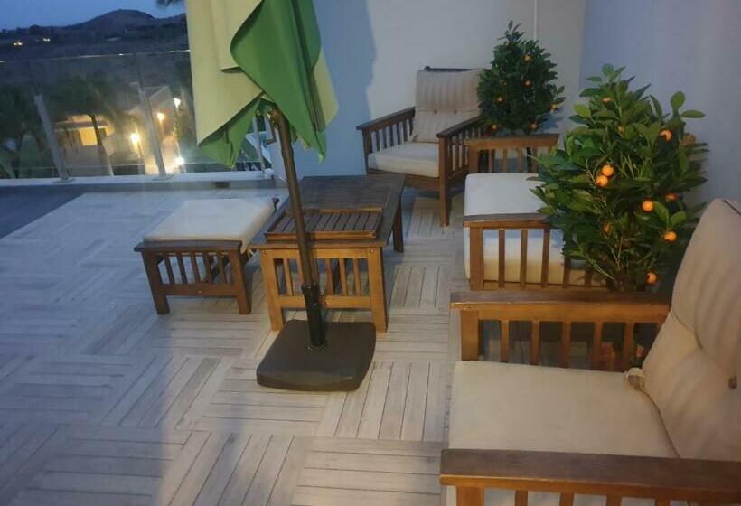 리조트 Salobre Golf Los Dragos Atico De Lujo