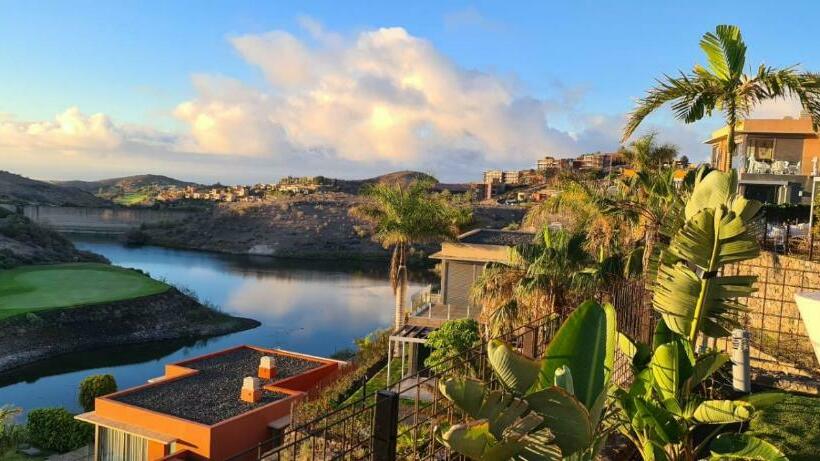 리조트 Salobre Golf Los Dragos Atico De Lujo