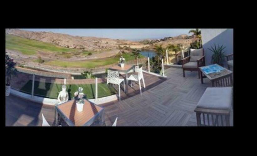 리조트 Salobre Golf Los Dragos Atico De Lujo