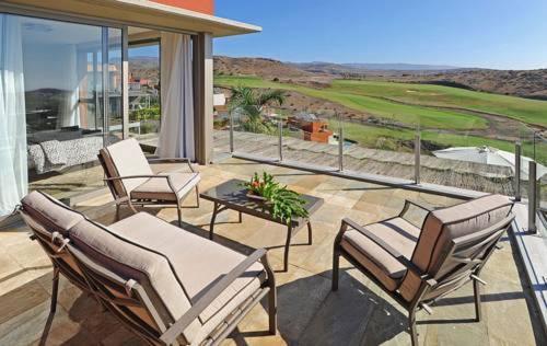 리조트 Salobre Golf Los Dragos Atico De Lujo
